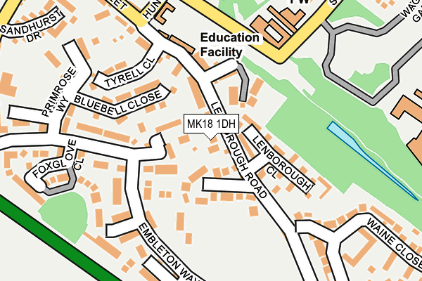 Map of DEGREES WITH DYSLEXIA LTD at local scale