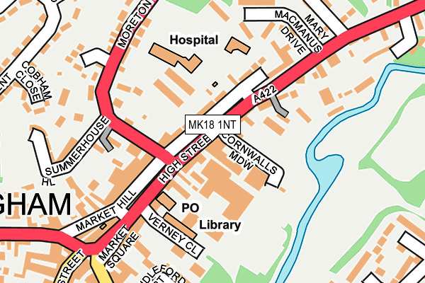Map of ANTEP PIZZA 27 LTD at local scale