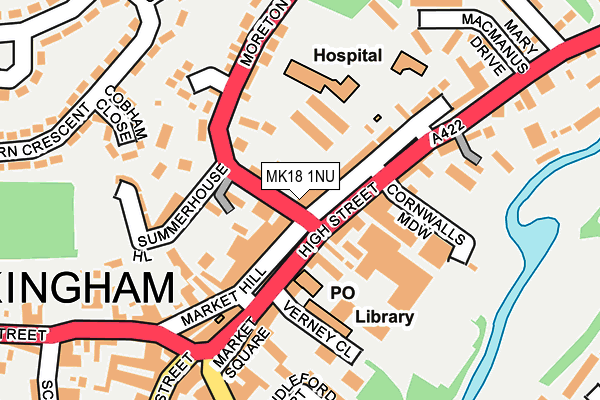 Map of MEY BUCKINGHAM LTD at local scale