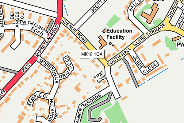 Map of RJB MOTORCYCLES LTD at local scale