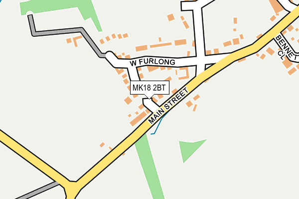 Map of ASHLEY GRIFFITHS PLUMBING & HEATING LIMITED at local scale