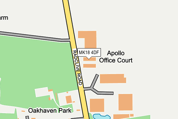 Map of APOLLO 3 MANAGEMENT COMPANY LIMITED at local scale