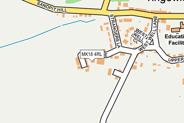Map of AMTK LTD at local scale
