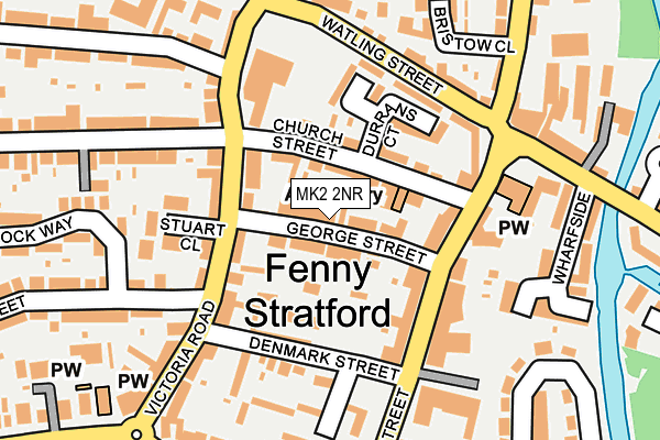 MK2 2NR map - OS OpenMap – Local (Ordnance Survey)