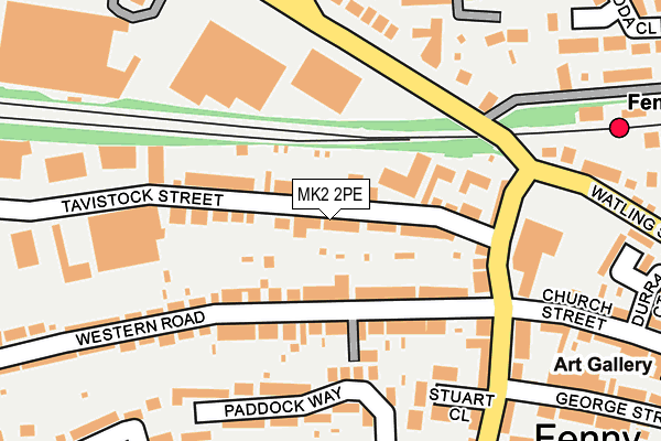 Map of HL HOSE SUPPLIES LTD at local scale