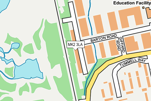 Map of MK INDUSTRIAL COATINGS LIMITED at local scale