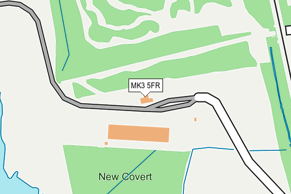 MK3 5FR map - OS OpenMap – Local (Ordnance Survey)