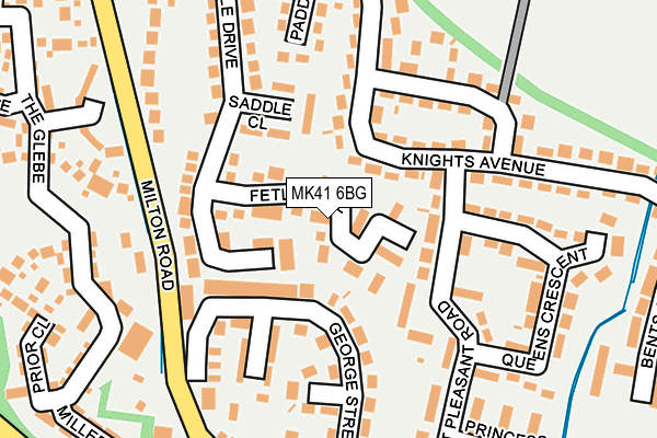 MK41 6BG map - OS OpenMap – Local (Ordnance Survey)