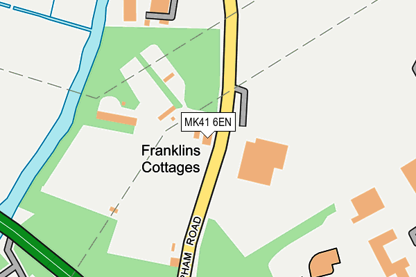 MK41 6EN map - OS OpenMap – Local (Ordnance Survey)