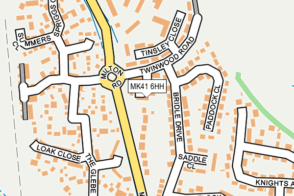 MK41 6HH map - OS OpenMap – Local (Ordnance Survey)
