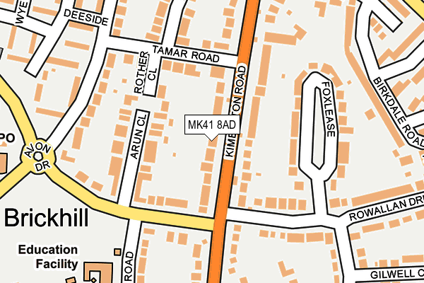 Map of BOND VENTURE INTOWARE LTD at local scale