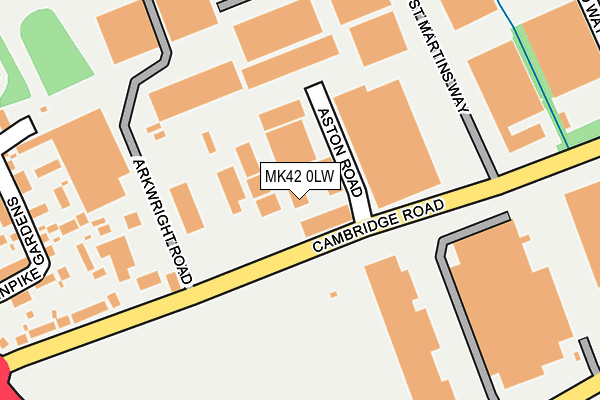 Map of MARK'S AUTOMOTIVE ENGINEERING LTD. at local scale