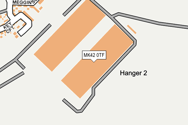 MK42 0TF map - OS OpenMap – Local (Ordnance Survey)