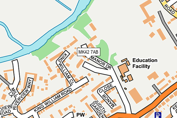 Map of CILEX LAW SCHOOL LIMITED at local scale