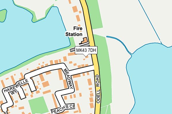 Map of FLUTTERS (LEISURE) LIMITED at local scale