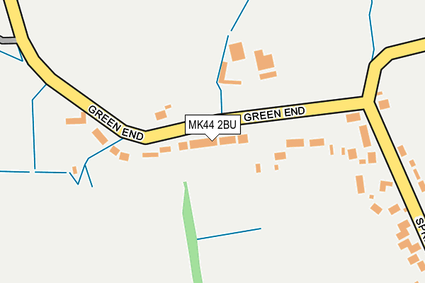 MK44 2BU map - OS OpenMap – Local (Ordnance Survey)