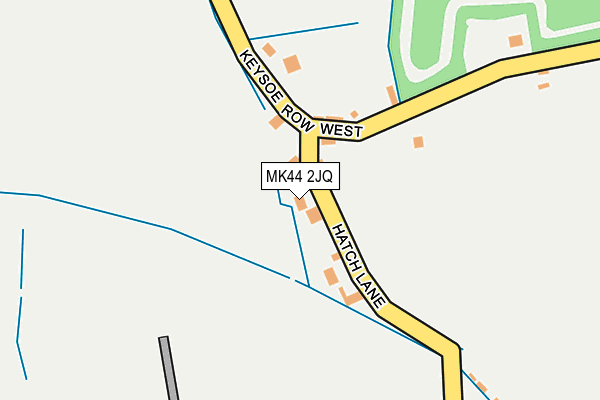 MK44 2JQ map - OS OpenMap – Local (Ordnance Survey)