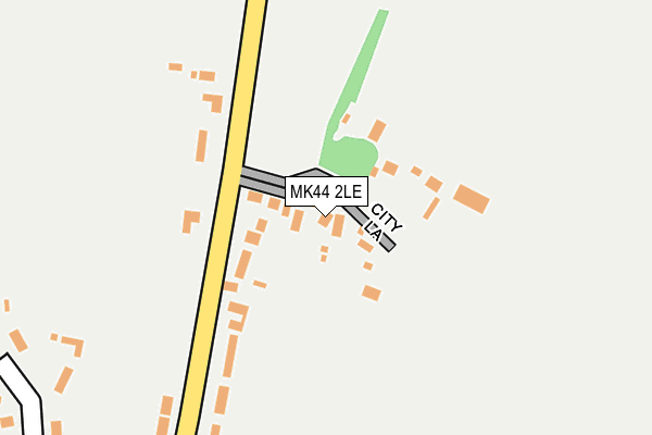 MK44 2LE map - OS OpenMap – Local (Ordnance Survey)