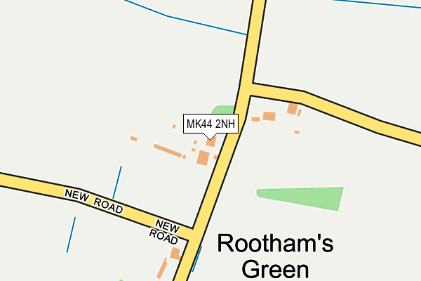 MK44 2NH map - OS OpenMap – Local (Ordnance Survey)