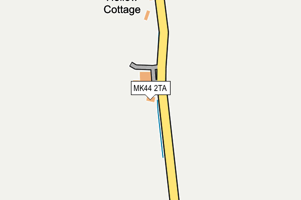 MK44 2TA map - OS OpenMap – Local (Ordnance Survey)