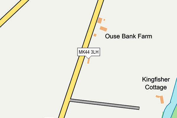 MK44 3LH map - OS OpenMap – Local (Ordnance Survey)