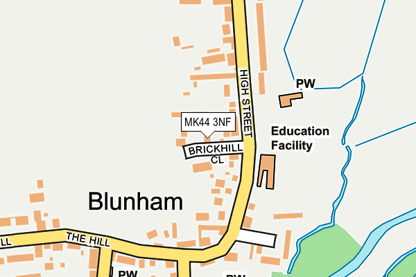 Map of R HILL LTD at local scale