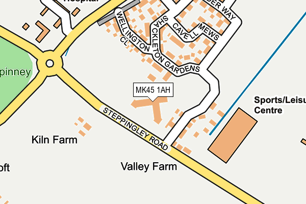 Map of MCCOY FAMILY LTD at local scale