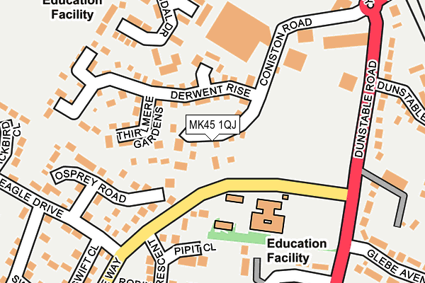 Map of COOPERS RESIDENTIAL DEVELOPMENTS LIMITED at local scale