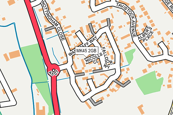 MK45 2GB map - OS OpenMap – Local (Ordnance Survey)