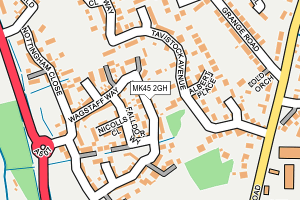 Map of HUB HOME SERVICES LTD at local scale