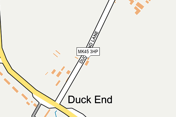 MK45 3HP map - OS OpenMap – Local (Ordnance Survey)