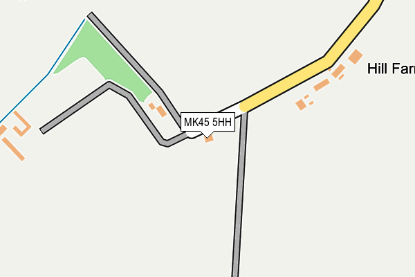 MK45 5HH map - OS OpenMap – Local (Ordnance Survey)