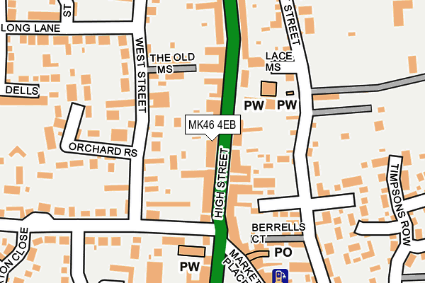 Map of BATBOX LIMITED at local scale