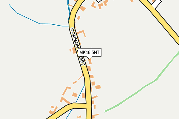 MK46 5NT map - OS OpenMap – Local (Ordnance Survey)