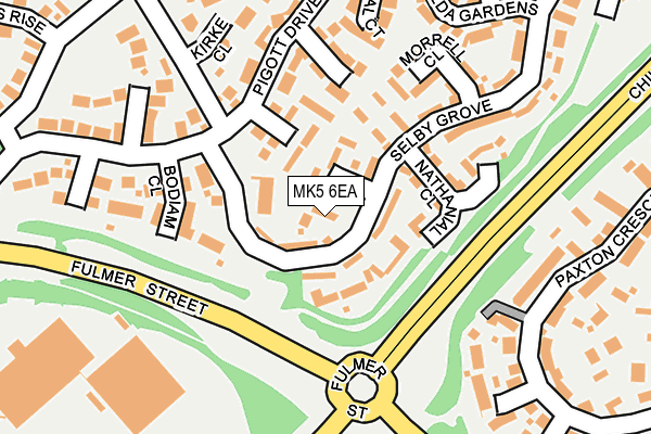 MK5 6EA map - OS OpenMap – Local (Ordnance Survey)