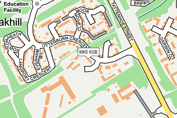 MK5 6GB map - OS OpenMap – Local (Ordnance Survey)