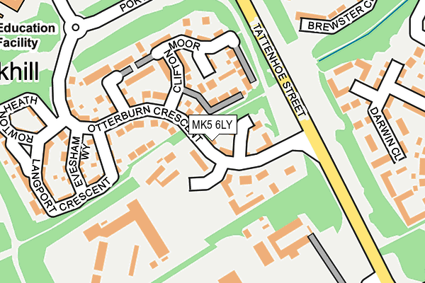 MK5 6LY map - OS OpenMap – Local (Ordnance Survey)