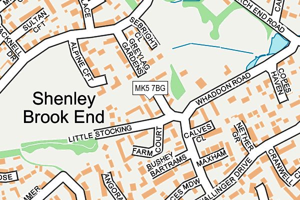 MK5 7BG map - OS OpenMap – Local (Ordnance Survey)