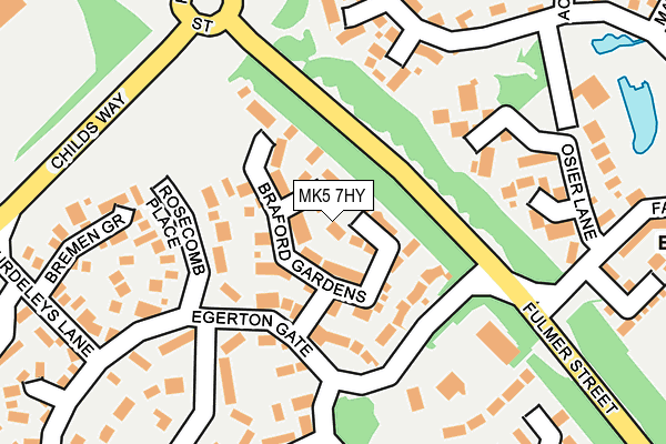 MK5 7HY map - OS OpenMap – Local (Ordnance Survey)