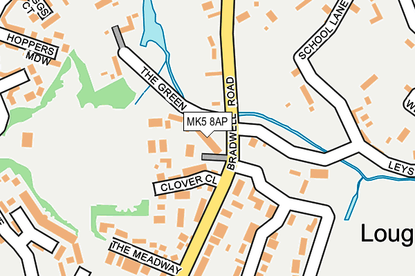 MK5 8AP map - OS OpenMap – Local (Ordnance Survey)