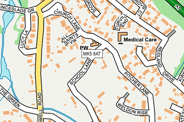 MK5 8AT map - OS OpenMap – Local (Ordnance Survey)
