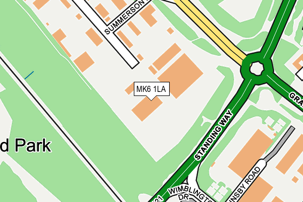 Map of NEXANS LOGISTICS LIMITED at local scale