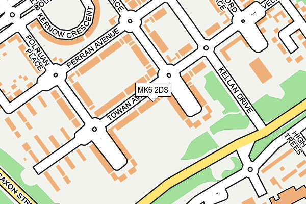 MK6 2DS map - OS OpenMap – Local (Ordnance Survey)