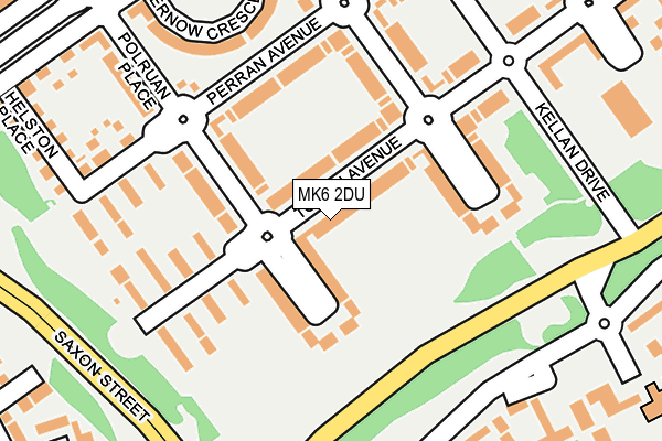 MK6 2DU map - OS OpenMap – Local (Ordnance Survey)