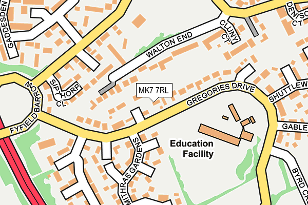 Map of HORIZON SERVICED APARTMENTS LIMITED at local scale