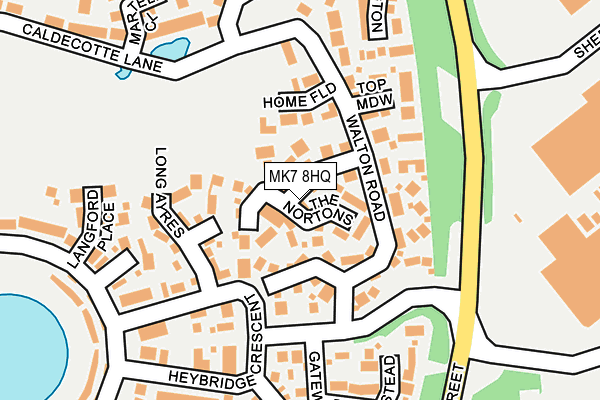 Map of PARKER FRANCIS ASSOCIATES LTD at local scale