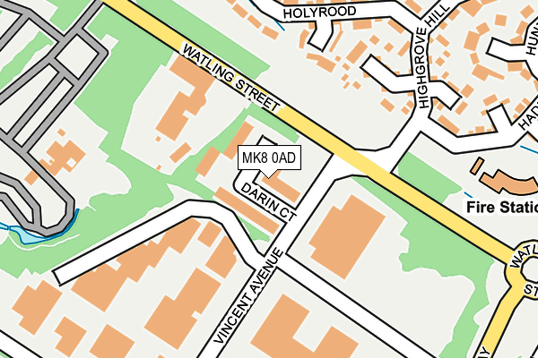 Map of BRUNNER PLACE RESIDENTS LIMITED at local scale