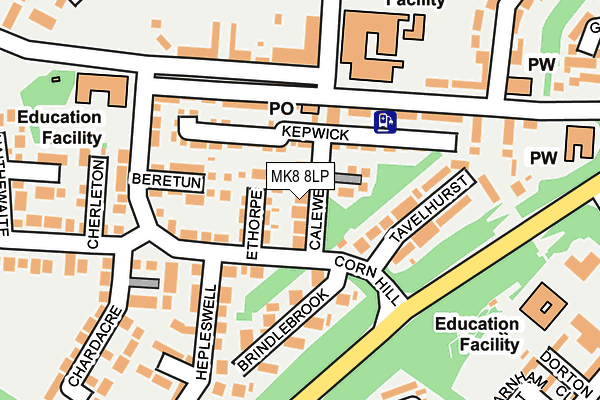 Map of CUBIC DESIGN AND ENGINEERING LTD at local scale