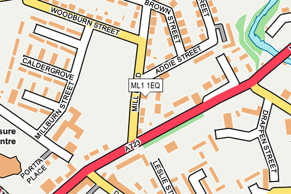 ML1 1EQ map - OS OpenMap – Local (Ordnance Survey)