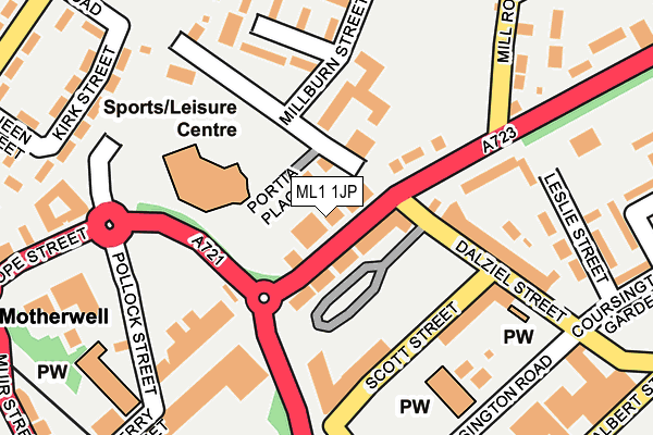 Map of CHARLOTTE TAVERNS LTD at local scale
